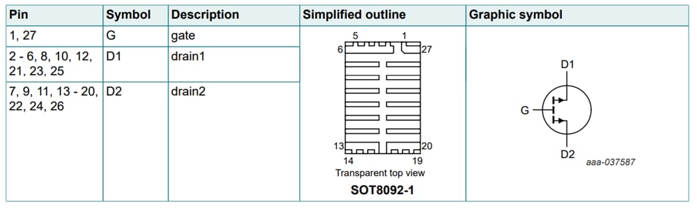 Applikations-Schaltungsdiagramm - Nexperia GANB1R2-040QBA und GANB012-040CBA GaN-HEMTs